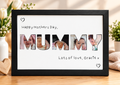 Personalised A4 Mum/Mummy/Nan/Nanny Print With Photos