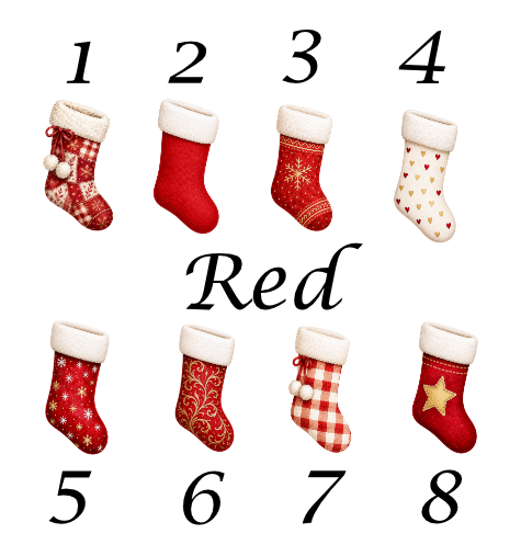 Personalised Christmas Stocking Photo Slate 15 x 15cm