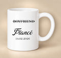 Personalised Mugs Girlfriend, Boyfriend, Fiancé, Fiancée, Husband, Wife