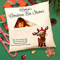 Personalised Christmas Eve Story Cushion 40x40cm